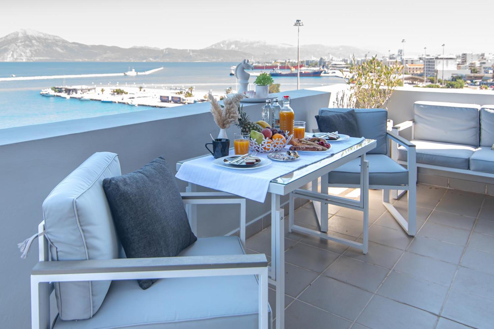 Majestic Penthouse In The Heart Of Patra Leilighet Eksteriør bilde
