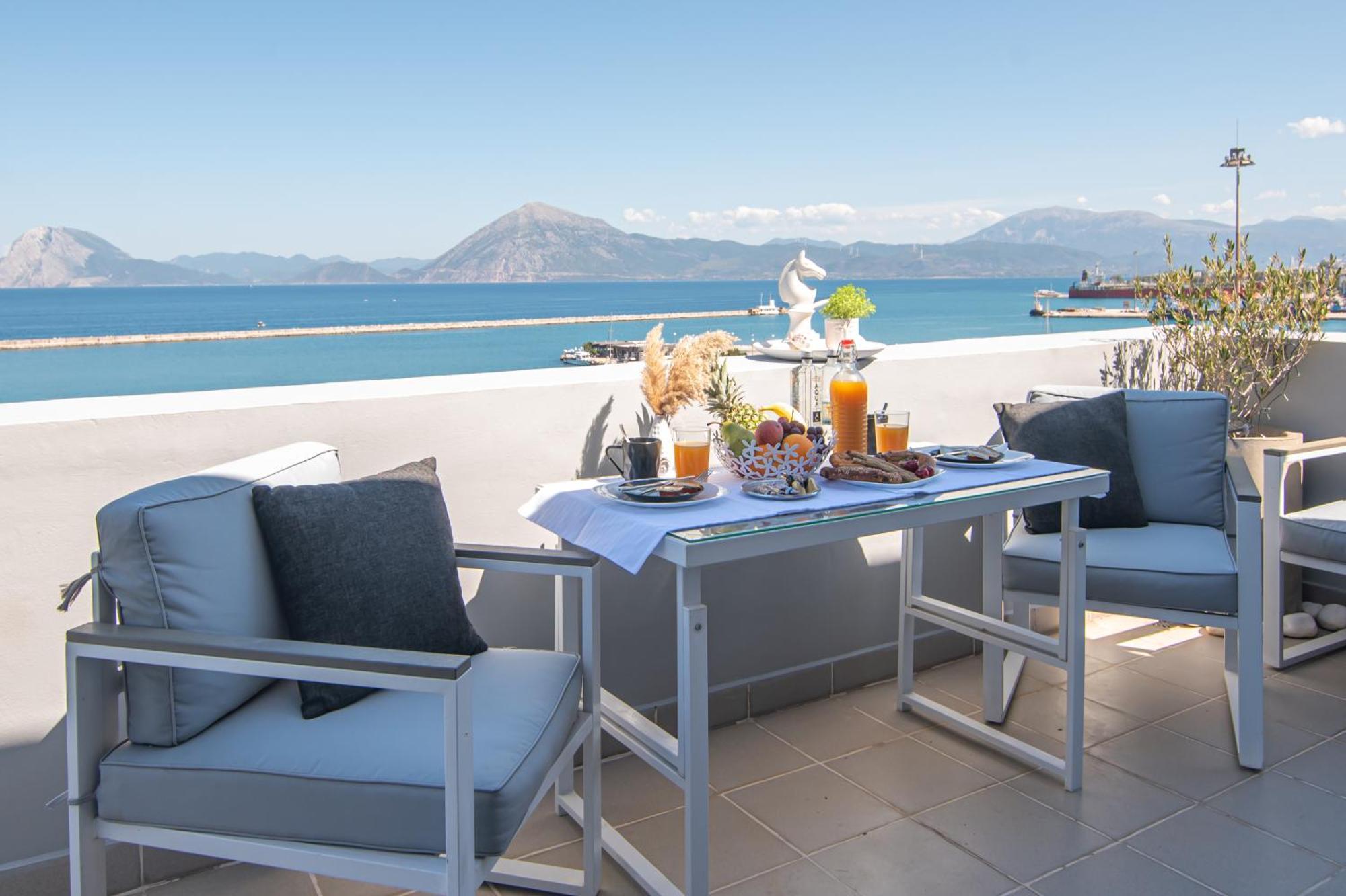 Majestic Penthouse In The Heart Of Patra Leilighet Eksteriør bilde